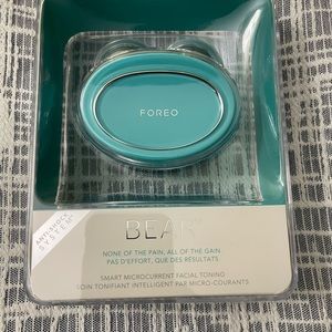Foreo bear face massager facial microcurrent toning device NEW